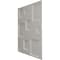 Ekena Millwork 19 5/8in. W x 19 5/8in. H Devon EnduraWall Decorative 3D Wall Panel Covers 2.67 Sq. Ft. WP20X20DEBCO - alternate 2